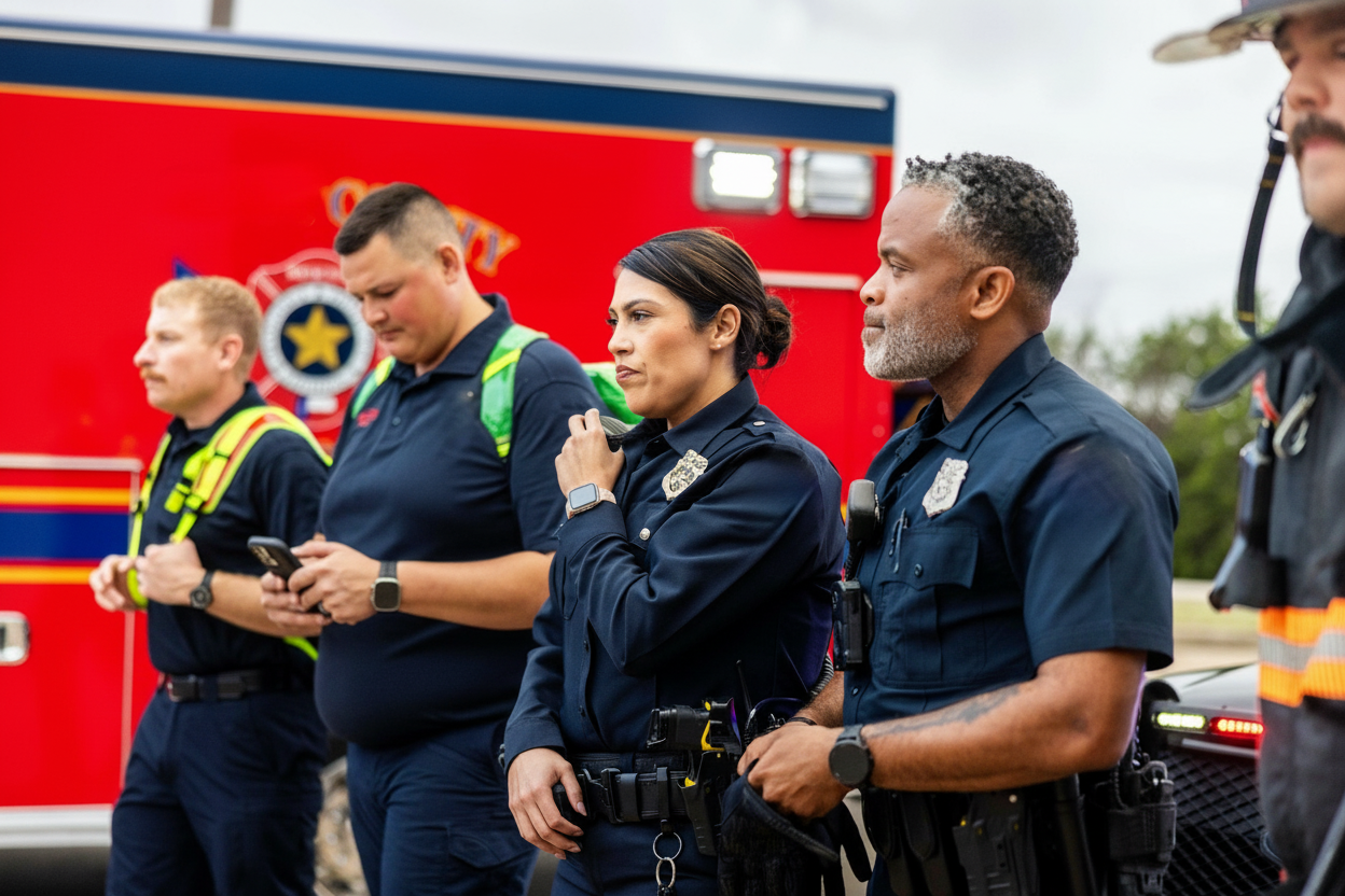WE LOVE SHARING IDEAS TO HELP LAW ENFORCEMENT AND FIRE DEPARTMENTS WITH THEIR OUTREACH PROGRAM